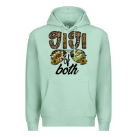 Seafoam gigi of both Premium Hoodie - CowhideDigitalArt