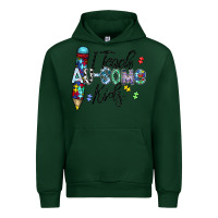 Forest Green i teach au some kids Urban Hoodie - CowhideDigitalArt
