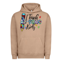Pigment Burro i teach au some kids Urban Hoodie - CowhideDigitalArt