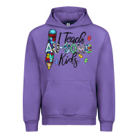 Tulip i teach au some kids Urban Hoodie - CowhideDigitalArt