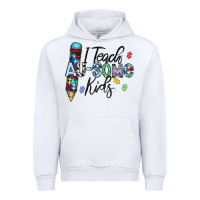 White i teach au some kids Urban Hoodie - CowhideDigitalArt