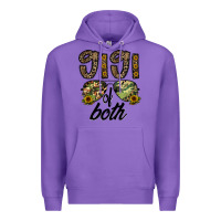 Purple gigi of both Premium Hoodie - CowhideDigitalArt