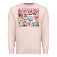 Pale Pink have the day you deserve Premium Sweatshirt - MaliasSmallBusiness