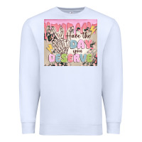 White have the day you deserve Premium Sweatshirt - MaliasSmallBusiness