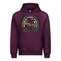 Mauve Wine in a world where you can be anything be kind Urban Hoodie - CowhideDigitalArt