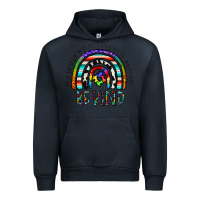 Navy in a world where you can be anything be kind Urban Hoodie - CowhideDigitalArt