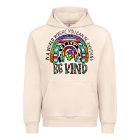 Sandshell in a world where you can be anything be kind Urban Hoodie - CowhideDigitalArt