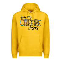 Lemon give me coffee jesus Premium Hoodie - CowhideDigitalArt