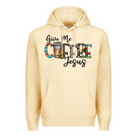 Pina Colada give me coffee jesus Premium Hoodie - CowhideDigitalArt