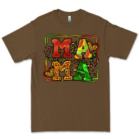 Cacao juneteenth leopard frame mama Mother's Day Premium Tee - LillyAllenDesigns