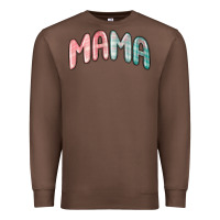 Chestnut mama christmas plaid Premium Sweatshirt - MaliasSmallBusiness