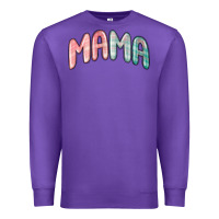 Purple mama christmas plaid Premium Sweatshirt - MaliasSmallBusiness