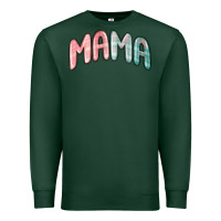Sports Green mama christmas plaid Premium Sweatshirt - MaliasSmallBusiness