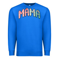 True Royal mama christmas plaid Premium Sweatshirt - MaliasSmallBusiness