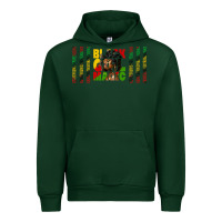 Forest Green black girl magic libbey glass Urban Hoodie - HRA Design Shop