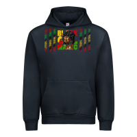 Navy black girl magic libbey glass Urban Hoodie - HRA Design Shop