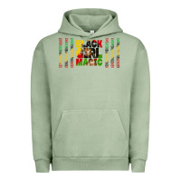 Pigment Oil Green black girl magic libbey glass Urban Hoodie - HRA Design Shop