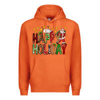 Carrot happy holiday christmas Premium Hoodie - FaDigitalArtStudio