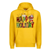 Lemon happy holiday christmas Premium Hoodie - FaDigitalArtStudio