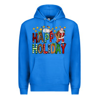 True Royal happy holiday christmas Premium Hoodie - FaDigitalArtStudio