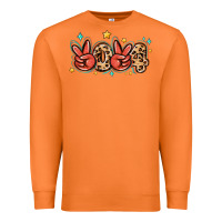 Carrot 2024 stars and leopard Premium Sweatshirt - MaliasSmallBusiness