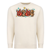 Sandshell 2024 stars and leopard Premium Sweatshirt - MaliasSmallBusiness