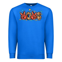 True Royal 2024 stars and leopard Premium Sweatshirt - MaliasSmallBusiness