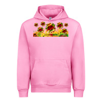 Fuchsia Pink juneteenth sunflowers libbey glass Urban Hoodie - HRA Design Shop