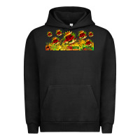 Pigment Black juneteenth sunflowers libbey glass Urban Hoodie - HRA Design Shop
