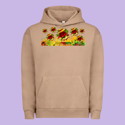 Juneteenth Sunflowers Libbey Glass Urban Hoodie Designed By Hra Design Shop