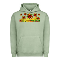 Pigment Oil Green juneteenth sunflowers libbey glass Urban Hoodie - HRA Design Shop