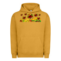 Pigment Peanut Butter juneteenth sunflowers libbey glass Urban Hoodie - HRA Design Shop
