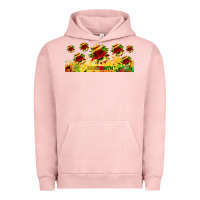 Pigment Salmon juneteenth sunflowers libbey glass Urban Hoodie - HRA Design Shop