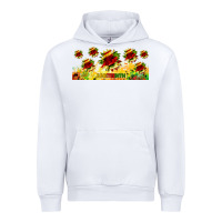 White juneteenth sunflowers libbey glass Urban Hoodie - HRA Design Shop