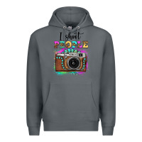 Rock i shoot people tie dye gemstone vintage camera Premium Hoodie - FaDigitalArtStudio