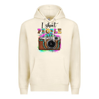 Tofu i shoot people tie dye gemstone vintage camera Premium Hoodie - FaDigitalArtStudio