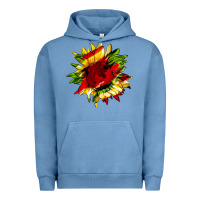 Pigment Pebble Blue juneteenth sunflower Urban Hoodie - HRA Design Shop