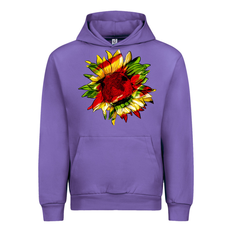 Juneteenth Sunflower Urban Hoodie by HRA Design Shop | Teevron