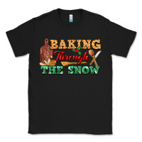 Black baking through the snow Classic Tee - FaDigitalArtStudio