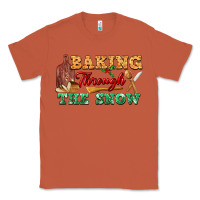 Copper baking through the snow Classic Tee - FaDigitalArtStudio