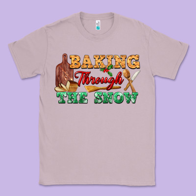 Baking Through The Snow Classic Tee Designed By Fadigitalartstudio
