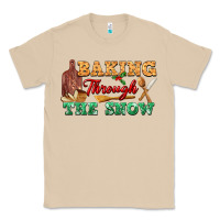 Mushroom baking through the snow Classic Tee - FaDigitalArtStudio