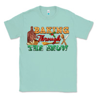 Seafoam baking through the snow Classic Tee - FaDigitalArtStudio