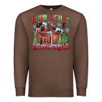Chestnut barn lights and silent nights Premium Sweatshirt - MaliasSmallBusiness
