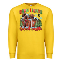 Lemon barn lights and silent nights Premium Sweatshirt - MaliasSmallBusiness
