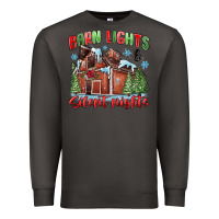 Smoke barn lights and silent nights Premium Sweatshirt - MaliasSmallBusiness