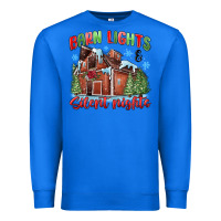 True Royal barn lights and silent nights Premium Sweatshirt - MaliasSmallBusiness