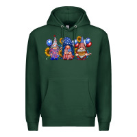 Sports Green america gnomes Premium Hoodie - RacoonDesign