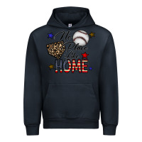 Navy no place like home Urban Hoodie - CowhideDigitalArt