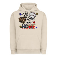 Pigment French Oak no place like home Urban Hoodie - CowhideDigitalArt